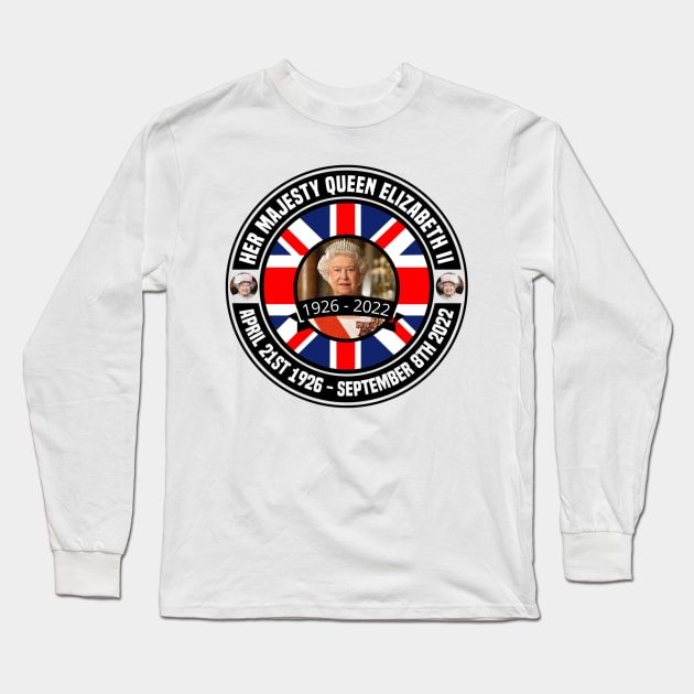 God Rest Queen Elizabeth II Long Sleeve T-Shirt by FirstTees